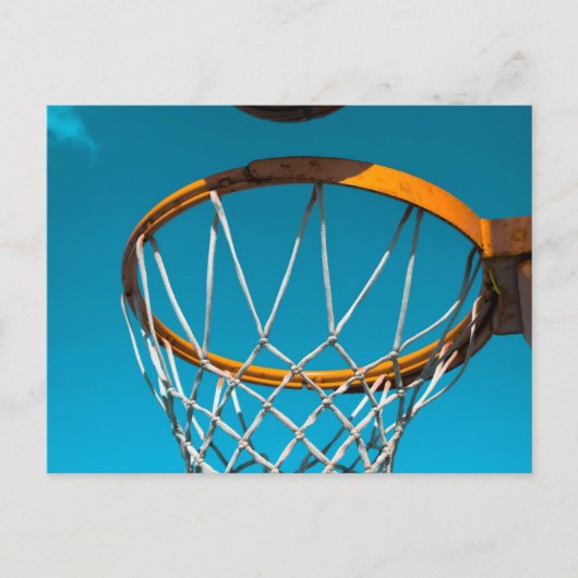 Phantastisches Basketballgeschenk Postkarte (Vorderseite)