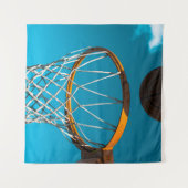 Phantastisches Basketballgeschenk Wandteppich (Vorderseite (Horizontal))