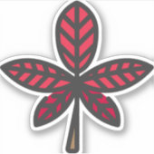 phantastisches Blatt Aufkleber (Vorderseite)