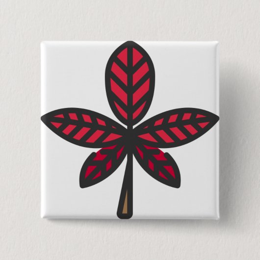 phantastisches Blatt Button (Vorderseite)