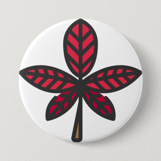 phantastisches Blatt Button (Vorderseite)