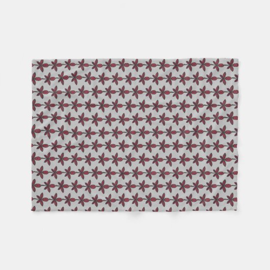 phantastisches Blatt Fleecedecke (Vorderseite (Horizontal))