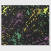 Phantastisches Blumenmuster Geschenkpapier (Flach)