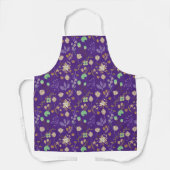 Phantastisches Blumenmuster Schürze (Vorderseite)