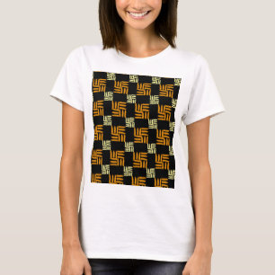 Phantastisches Blumenmuster T-Shirt
