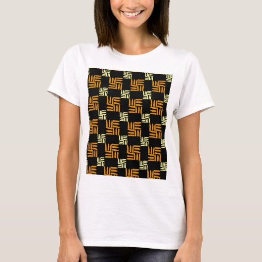 Phantastisches Blumenmuster T-Shirt (Vorderseite)