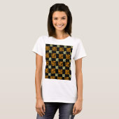Phantastisches Blumenmuster T-Shirt (Vorne ganz)