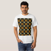 Phantastisches Blumenmuster T-Shirt (Vorne ganz)