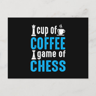 Phantastisches Brettspiel - Kaffeespiel Einladungspostkarte