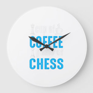 Phantastisches Brettspiel - Kaffeespiel Große Wanduhr