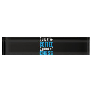 Phantastisches Brettspiel - Kaffeespiel Namensplakette