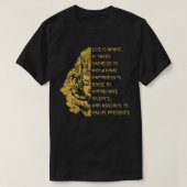 Phantastisches Buddhismus-Design mit Buddha Zen-An T-Shirt (Design vorne)