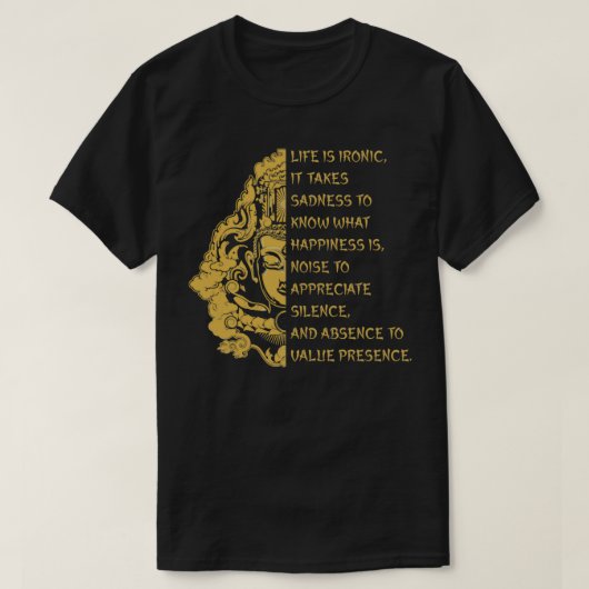 Phantastisches Buddhismus-Design mit Buddha Zen-An T-Shirt (Design vorne)