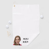 Phantastisches Budget Erstellen Sie Ihr eigenes Go Golfhandtuch (Insitu)