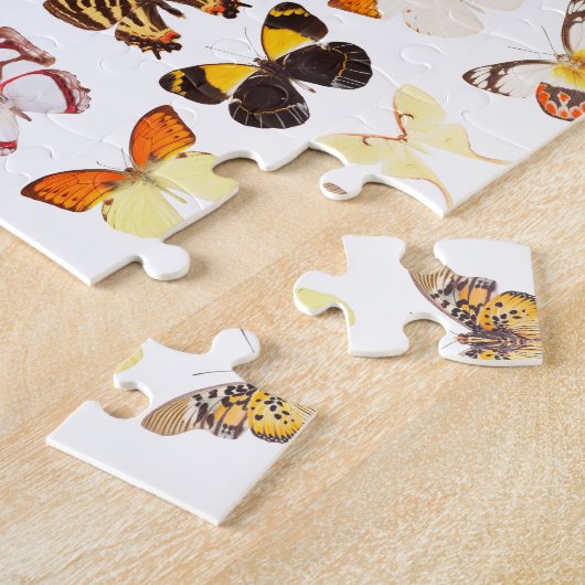 Phantastisches Butterfly Collection-Design Puzzle (Seite)