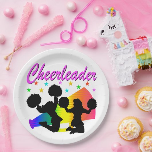 PHANTASTISCHES CHEERLEADER MEGAPHONE-DESIGN PAPPTELLER (Party)