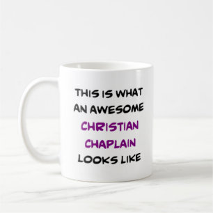 phantastisches christliches Chaplain Kaffeetasse