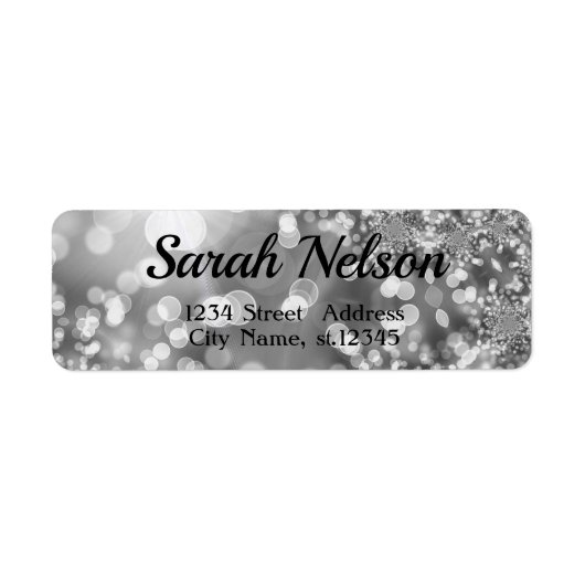 Phantastisches, Cooles, Funkelnd Silberetikett (Vorne)