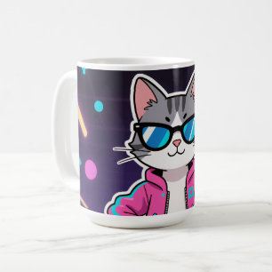 Phantastisches Cooles Retro-Gamer-Gesamtbild Kaffeetasse