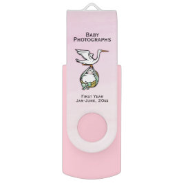 Phantastisches Custom Baby Foto / Info Keeper in R USB Stick