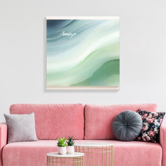 Phantastisches Design Leinwanddruck (Insitu (Wohnzimmer))