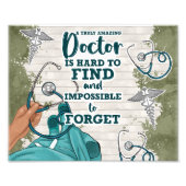 Phantastisches Doctor-Foto Fotodruck (Vorne)