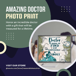 Phantastisches Doctor-Foto Fotodruck