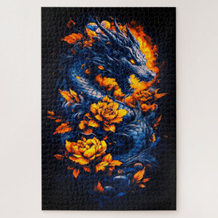 Phantastisches Drachenpuzzle Puzzle