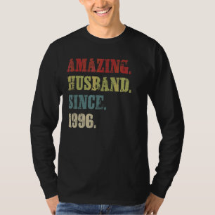 Phantastisches Ehemann seit 1996 26 Hochzeitstag T-Shirt