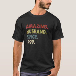 Phantastisches Ehemann seit 1999 23 Hochzeitstag T-Shirt