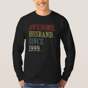 Phantastisches Ehemann seit 1999 23 Hochzeitstag T-Shirt