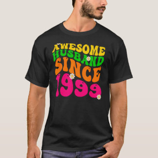 Phantastisches Ehemann seit 1999 Hochzeitstag Gro T-Shirt