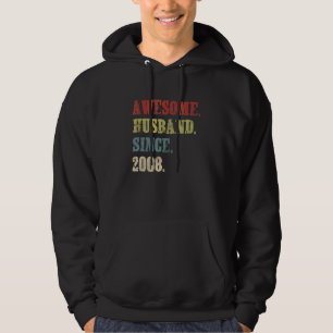 Phantastisches Ehemann seit 2008 14 Hochzeitstag Hoodie