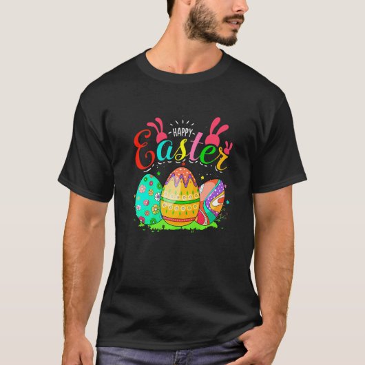 Phantastisches Ei Jagen Ostern Osterhapptag T-Shirt (Vorderseite)