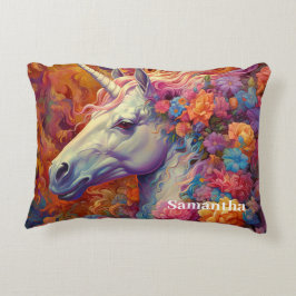 Phantastisches Einhorn Dekokissen