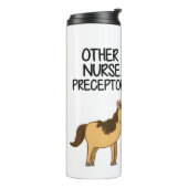 Phantastisches Einhorn-Geschenk für Krankenpfleger Thermosbecher (Nach links gedreht)