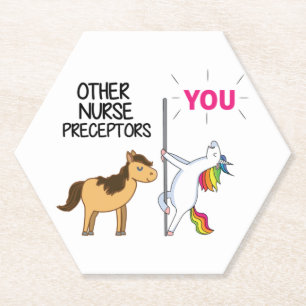 Phantastisches Einhorn-Geschenk für Krankenpfleger Untersetzer