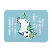 Phantastisches Einhorn Magnet (Horizontal)