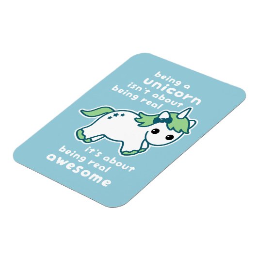 Phantastisches Einhorn Magnet (Linke Seite)