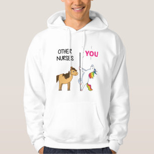 Phantastisches Einhorngeschenk für Krankenschweste Hoodie