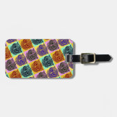 phantastisches Eukalyptmuster Gepäckanhänger (Vorderseite horizontal)