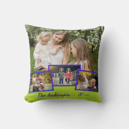Phantastisches Fab zur FotoCollage-Familie Kissen