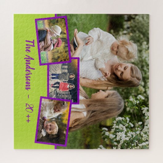 Phantastisches Fab zur FotoCollage-Familie Puzzle (Horizontal)