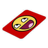 Phantastisches Face Premium Magnet (Linke Seite)