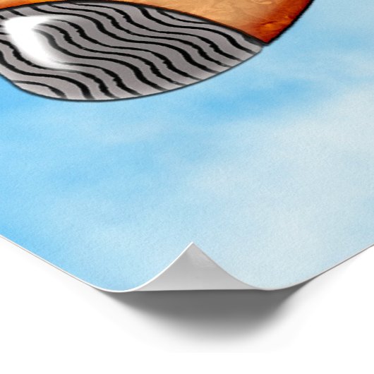 Phantastisches Flugzeug Poster (Ecke)