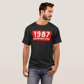 Phantastisches Geburtsjahr 1987 für Männer und Fra T-Shirt (Vorne ganz)