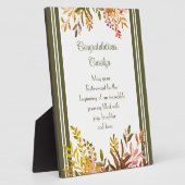 Phantastisches Geschenk! Custom Retirement Easel P Fotoplatte (Seite)