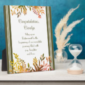 Phantastisches Geschenk! Custom Retirement Easel P Fotoplatte (Seite)