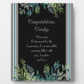 Phantastisches Geschenk! Custom Retirement Easel P Fotoplatte (Vorderseite)