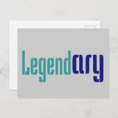 Phantastisches Geschenk Postkarte (Vorne/Hinten)